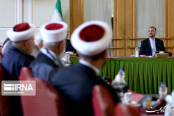 مسئولان گروه‌های فلسطینی و لبنانی با وزیر امورخارجه دیدار کردند