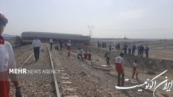 آغاز مجدد تردد قطارها از خط آسیب دیده سانحه امروز از ۲۴ امشب