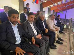 حضور وزیر ورزش در سالن پیکارهای کشتی آزاد جام تختی