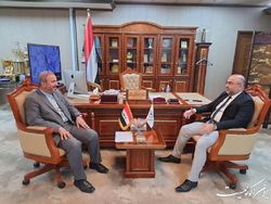 سفیر ایران و وزیر ارتباطات عراق راه های گسترش روابط دو کشور را بررسی کردند