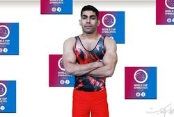 احمدکهنی سهمیه مسابقات جهانی ژیمناستیک را کسب کرد