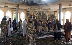 انفجار در مسجدی در افغانستان به هنگام برگزاری نماز جمعه