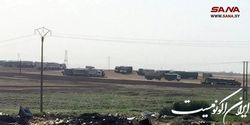 سانا : نیرهای آمریکایی محموله بزرگ گندم سوریه را سرقت کردند