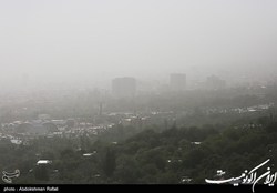 گردوخاک کشور را در بر می‌گیرد