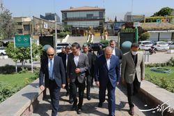 وزیر فرهنگ جمهوری آذربایجان از منطقه فرهنگی و گردشگری عباس آباد تهران بازدید کرد