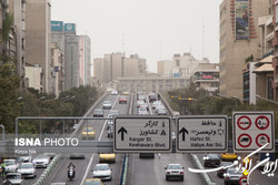 بهبود کیفیت هوای تهران از بعداز ظهر امروز