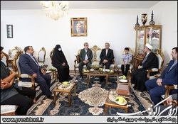 دیدار معاون اجرایی رییس جمهور با خانواده شهدا و ایثارگران نهاد ریاست جمهوری