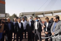 بازدید وزیر ورزش از مجموعه ورزشی تختی تهران
