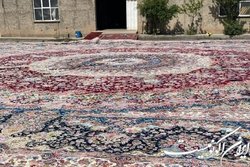 صادرات ۴ فرش دستباف به مساحت ۲ هزار متر مربع به امارات