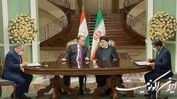 امضای ۱۷ سند همکاری در حوزه‌های مختلف بین ایران و تاجیکستان