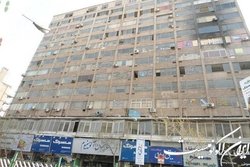 ساختمان آلومینیوم برای ایمن سازی، تخلیه می‌شود