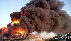 آتش سوزی در پادگان ارتش رژیم صهیونیستی در قدس
