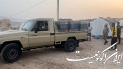 امداد رسانی قرارگاه مدینه سپاه به بیش از ۱۴ روستای زلزله زده هرمزگان