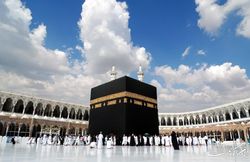 پرده جدید کعبه مقدس آماده شد