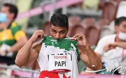 حسرت نایب قهرمان پارالمپیک برای پرتاب نیزه در فضای مناسب!