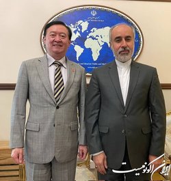 دیدار سفیر چین در تهران با سخنگوی وزارت امور خارجه ایران