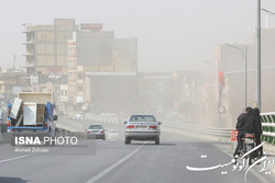 جنوب و غرب تهران دچار گرد و خاک