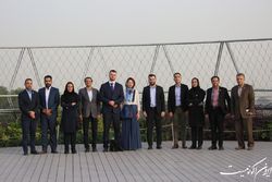 بازدید هیات روسی در  منطقه فرهنگی و گردشگری عباس آباد