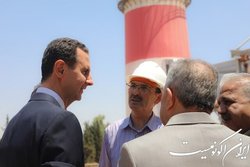 بشار اسد به حلب رفت
