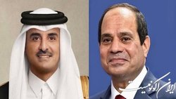 امیر قطر فردا جمعه در مصر با السیسی دیدار می‌کند