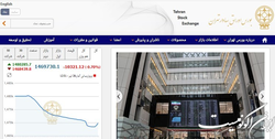 کاهش 10.3هزار واحدی شاخص بورس تهران