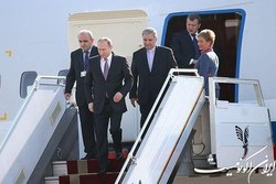 پوتین وارد تهران شد