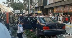 خودروی تشریفاتی در تصادف امروز، متعلق به وزارت خارجه است
