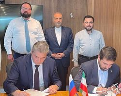 دیدار وزیر ارتباطات با با مسئولان مرکز ملی راهبری ارتباطات روسیه