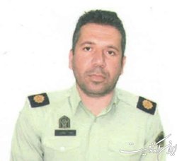 پیکر مامور شهید پلیس پایتخت تشییع شد