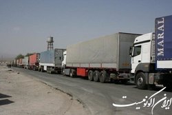 مدت زمان توقف مرزی ترانزیت کالا ۶ روز به ازای هر کامیون است