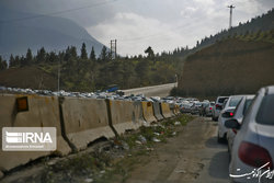 ترافیک سنگین در محورهای شمالی کشور