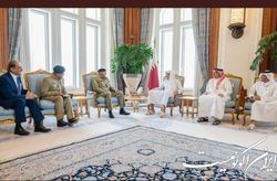 سفر فرمانده ارتش پاکستان به قطر برای رایزنی پیرامون وضعیت منطقه