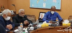 دیدار نوه نلسون ماندلا با دبیرکل دبیرخانه دائمی کنفرانس بین المللی حمایت از انتفاضه فلسطین