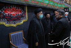 عزاداری محرم در نهاد ریاست جمهوری با حضور رئیسی برگزار شد