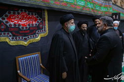 مراسم عزاداری سالار شهیدان در نهاد ریاست جمهوری با حضور آیت‌الله رئیسی