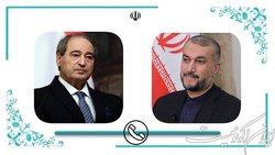 رایزنی تلفنی وزرای امور خارجه ایران و سوریه در مورد آخرین تحولات غزه