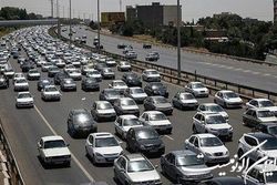 ترافیک سنگین در آزادراه قزوین – کرج