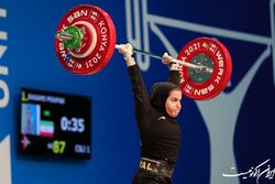 بسامی وزنه‌برداری زنان را صاحب مدال برنز کرد