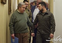 تحولات اوکراین| سفر دبیرکل سازمان ملل به اوکراین و دیدار وی با زلنسکی و اردوغان