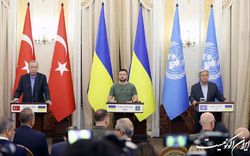 گفت وگوی اردوغان با گوترش و زلنسکی درباره راه‌های پایان دادن به جنگ در اوکراین