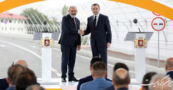 نخست وزیران ارمنستان و گرجستان  پل دوستی  را افتتاح کردند