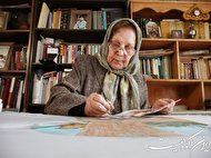 مهین افشانپور هنرمند پیشکسوت نگارگری درگذشت