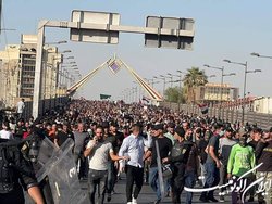 اعتراضات طرفداران صدر به نامزدی نخست‌وزیر «شیاع السودانی»