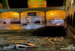 رانش زمین در منطقه امامزاده داوود تهران