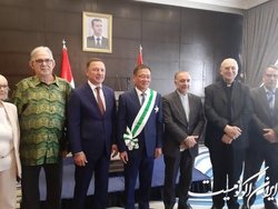 مشارکت سفیر ایران در دمشق در مراسم خداحافظی سفیر چین