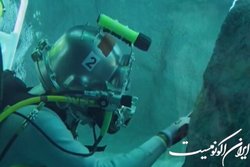 تمرینات فضانوردان ناسا در اعماق آب برای سفر به ماه