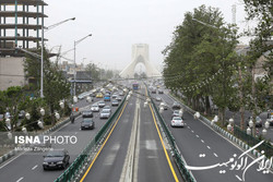کیفیت هوای تهران در مرز ناسالم برای گروه‌های حساس