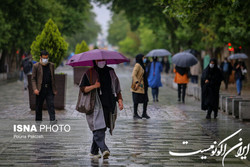 رگبار باران در نقاط مختلف کشور