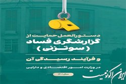 انتشار متن کامل دستورالعمل جدید حمایت از سوت زنی وزارت اقتصاد