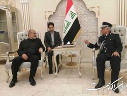 وزیر کشور وارد عراق شد